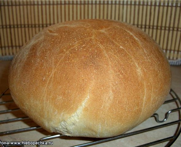 Хлеб домашний дрожжевой в духовке рецепт с фото