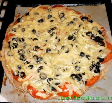 Рецепт пиццы без дрожжей в домашних условиях