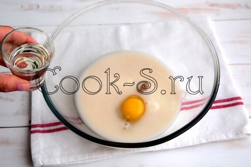 яйцо и масло