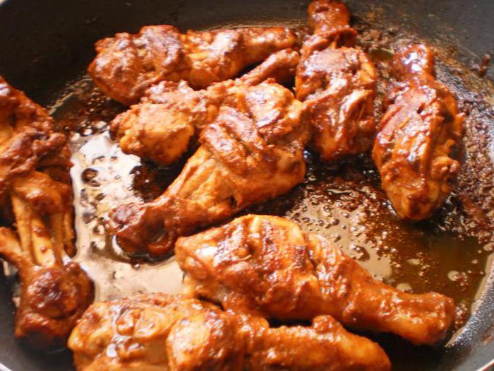 рецепт приготовления куриных голеней на сковороде