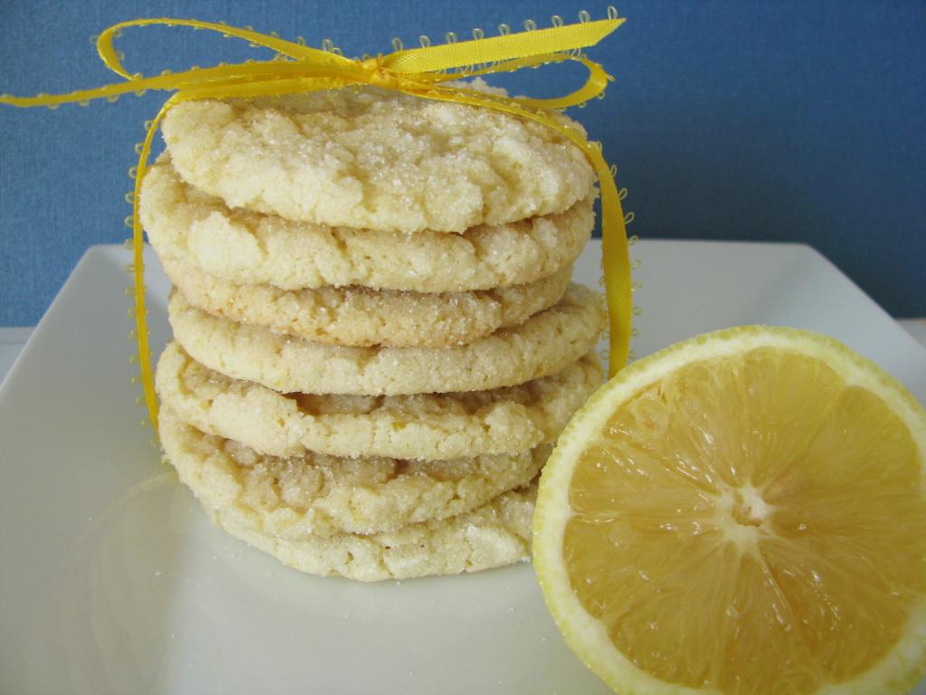 лимонное печенье