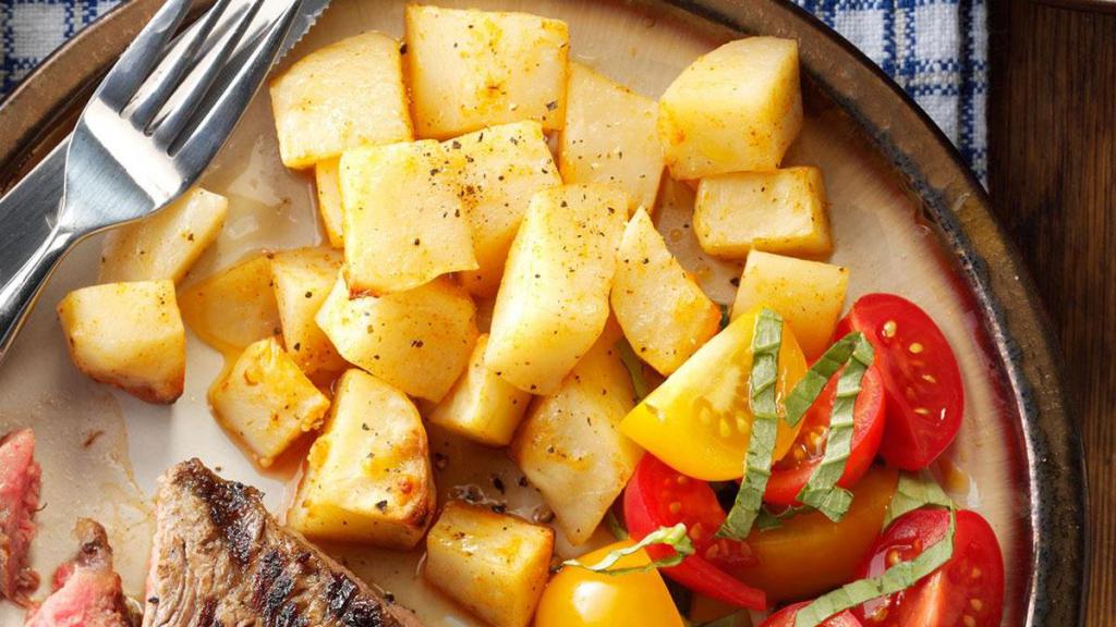 картофель с овощами