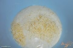 Кукурузно-пшеничный батон с сыром - приготовления блюда - шаг 1