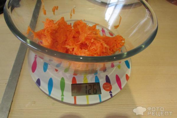 Пирог рыбный диетический без муки на морковном тесте фото