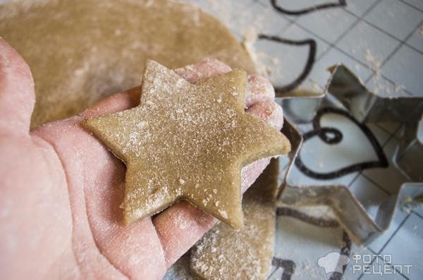 Песочное печенье из ржаной муки фото