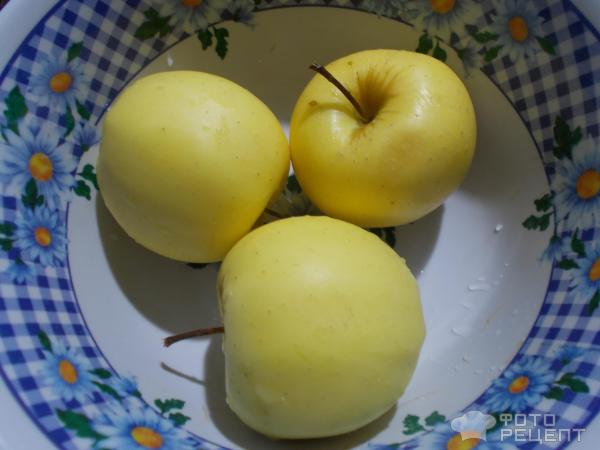 Насыпной яблочный пирог на смеси кукурузной и рисовой муки фото