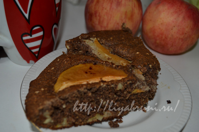 рецепт с фото: диетический яблочный пирог