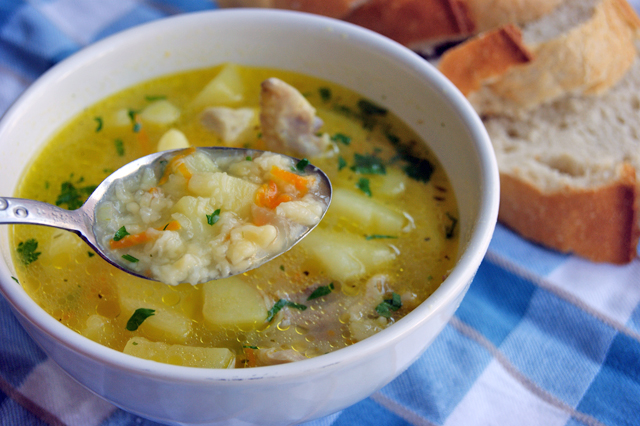 Как приготовить сытный суп "Затируха"