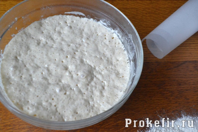 Чиабатта рецепт в духовке на кефире и дрожжах: фото 5