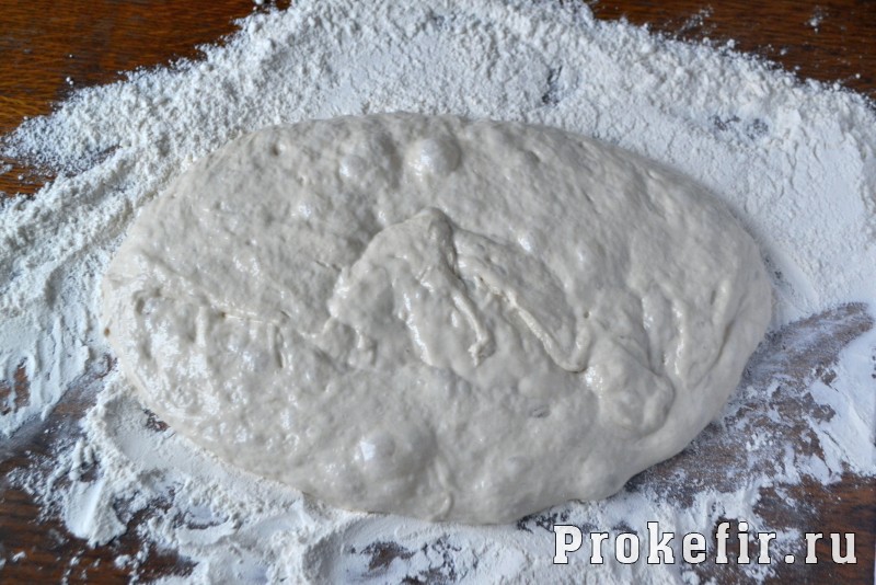 Чиабатта рецепт в духовке на кефире и дрожжах: фото 6