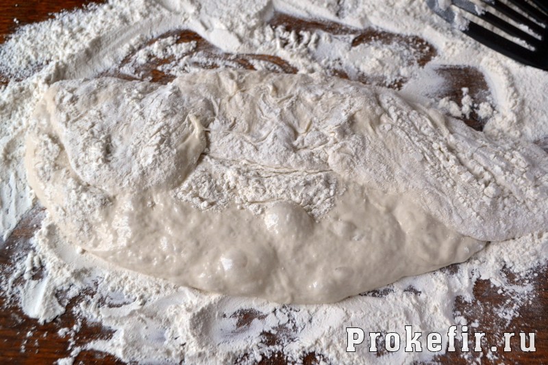 Чиабатта рецепт в духовке на кефире и дрожжах: фото 7