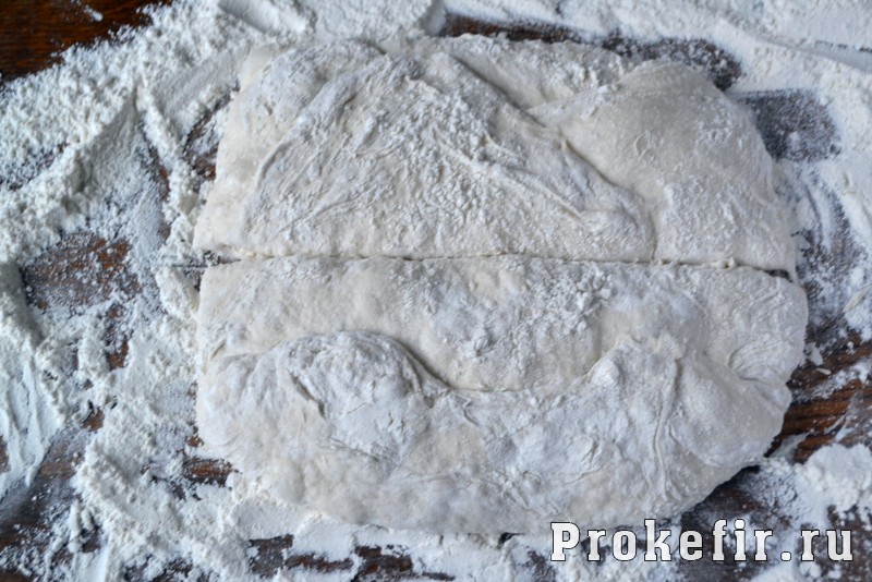 Чиабатта рецепт в духовке на кефире и дрожжах: фото 8