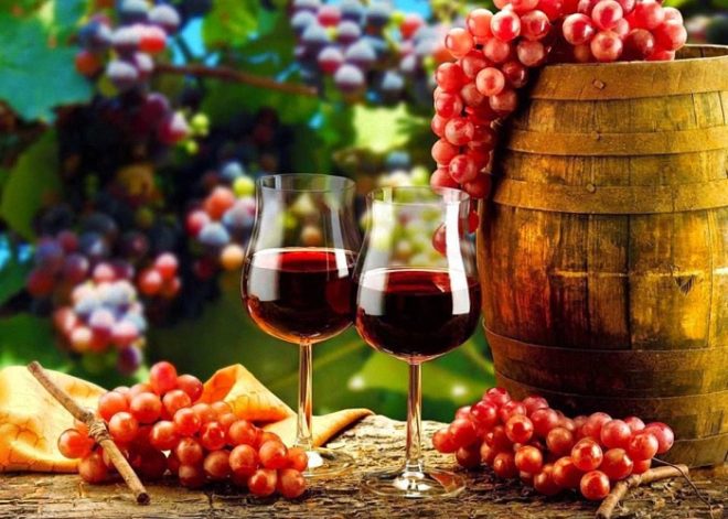 Виноград - идеальный компонент для приготовления домашнего вина