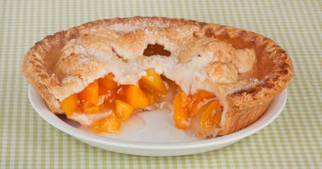 Пирог с персиками - оригинальные рецепты простой домашней выпечки