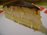 Бисквитный пирог с творожным кремом (пошаговый рецепт с фото)