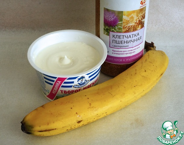 Творожно-банановые лепешки без муки и сахара домашний рецепт приготовления с фото пошагово #1