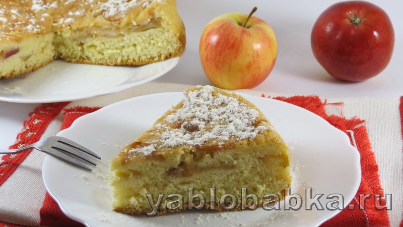 Рецепт шарлотки с яблоками простой и вкусный