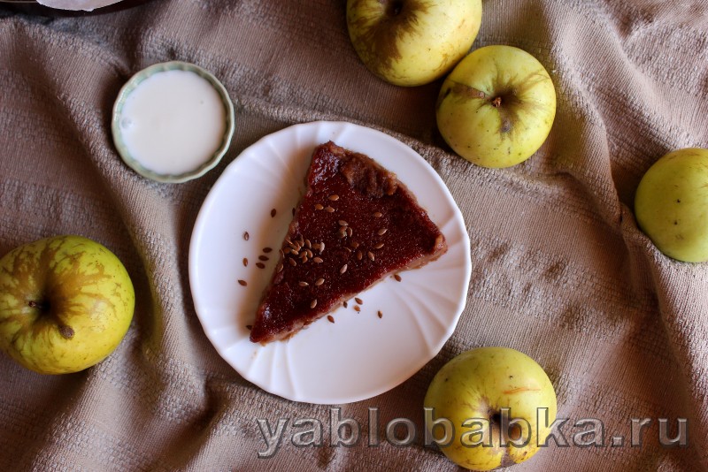 Яблочный пудинг в духовке: фото 1
