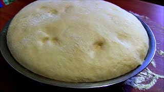 Дрожжевое тесто на кислом молоке для пирогов,пирожков,булочек Yeast dough on sour milk