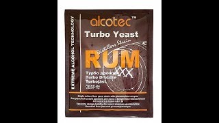 Самогон из варенья! Спиртовые дрожжи Alcotec Rum Turbo с глюкоамилазой, 73 г Часть 79