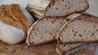 Как сделать домашний хлеб пышным. Хлеб пшенично-ржаной на закваске с глютеном.