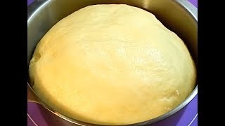 Как приготовить сдобное дрожжевое тесто ( рецепт пошагово )