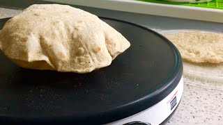 Индийский хлеб - Чапати. Лепешки из пшеничной цельнозерновой муки.