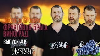 Фруктовая брага -Виноград - Школа Добровара #15