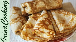 ГРЕЧНЕВЫЕ БЛИНЫ без дрожжей | Buckwheat Pancakes Without Yeast