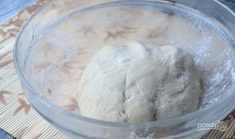 Пирог с брусникой из дрожжевого теста - фото шаг 5