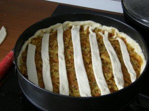Вегетарианский пирог с капустой - фото шаг 7