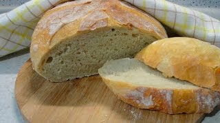 Домашний хлеб без замеса очень простой рецепт