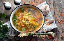 чечевичный суп с тыквой рецепт в домашних условиях