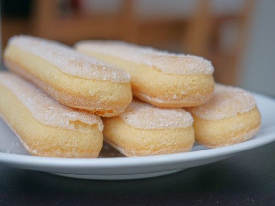 Ladyfingers are a small, delicate sponge cake biscuit used in desserts such as tiramisu. They are also known as savoiardi, biscotti di Savoia, or sponge fingers.: 