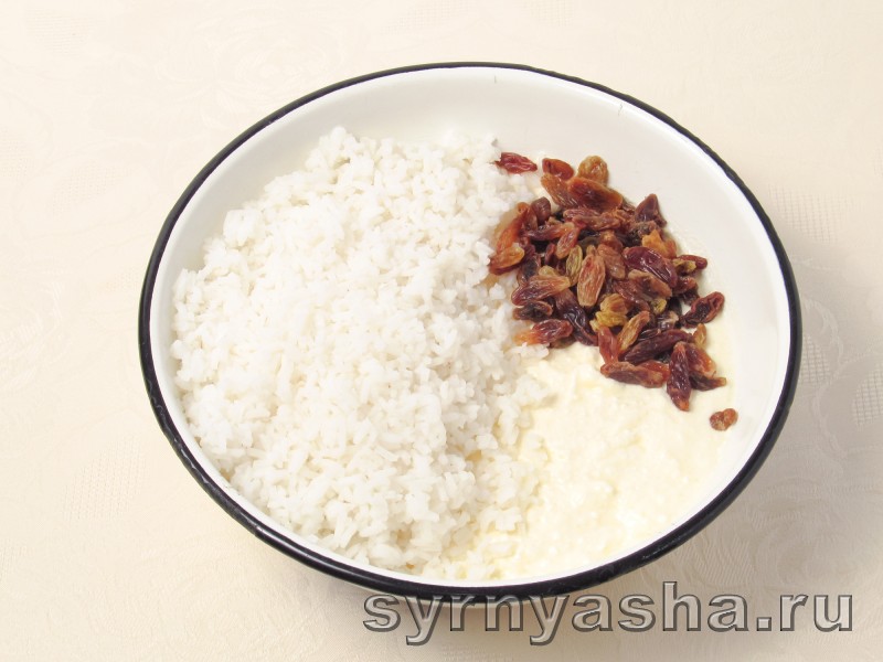 Творожно рисовая запеканка в духовке без муки и манки: фото 4