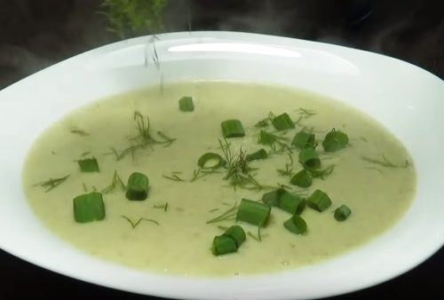 Грибной суп пюре с картофелем