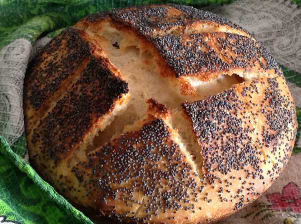 Пшеничный хлеб на опаре на закваске