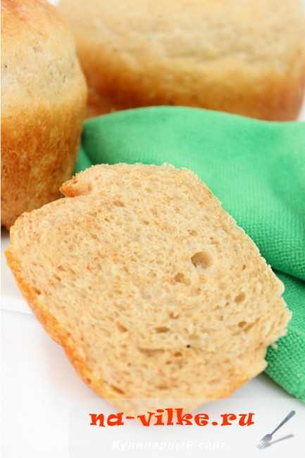 Заварной ржаной хлеб в домашних условиях в духовке
