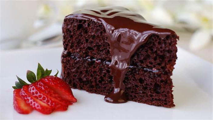 шоколадный бисквит для торта 