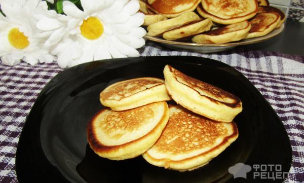 Оладьи из кукурузной муки фото