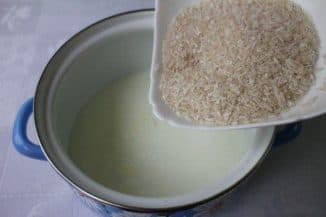 Маска из риса для лица