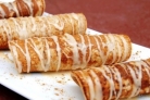 Блинчики с бананом и сгущенкой