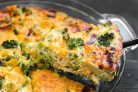 Киш с брокколи и сыром