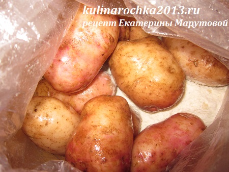 печёный картофель