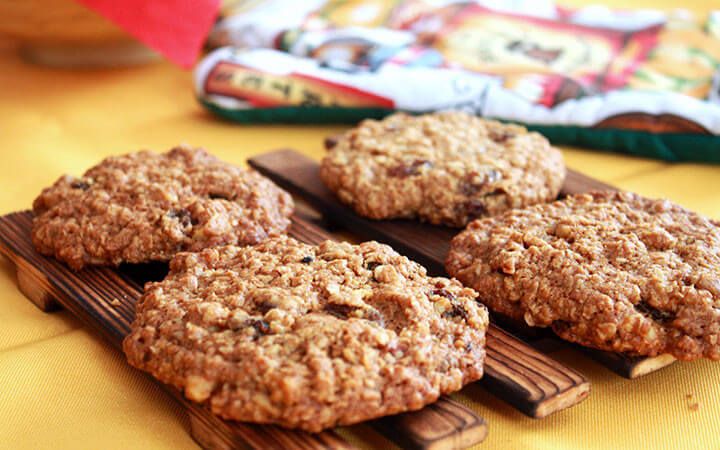 Печенье из овсянки с отрубями - Способ приготовления