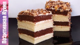 БЫСТРЫЙ ТОРТ НА СГУЩЕНКЕ СО СМЕТАННЫМ КРЕМОМ ВКУСНО И ПРОСТО | CONDENSED MILK CAKE