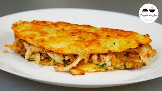 Драники с курицей Необычный рецепт ✔︎Картошка с мясом Potato With Мeat