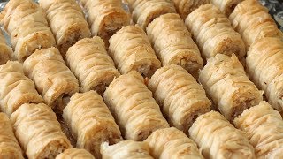 рецепт пахлава Baklava rolls