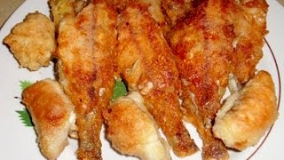 Как очень вкусно пожарить окуня. Пальчики оближешь.