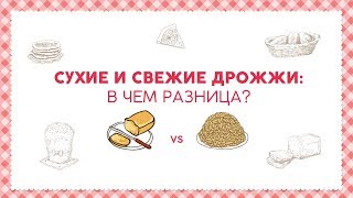 Сухие и свежие дрожжи: в чем разница? [sweet & flour]